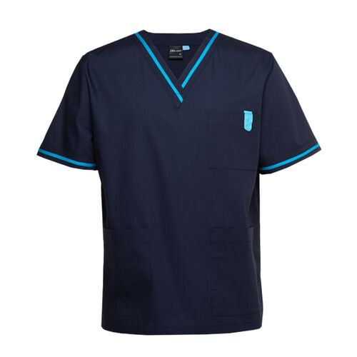 JB's  CONTRAST UNISEX SCRUBS TOP Thumbnail