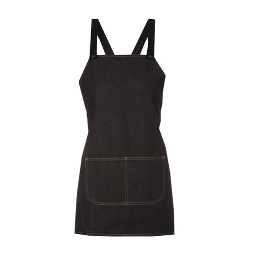 JB's CROSS BACK 65x71 BIB DENIM APRON (WITHOUT STRAP) Thumbnail