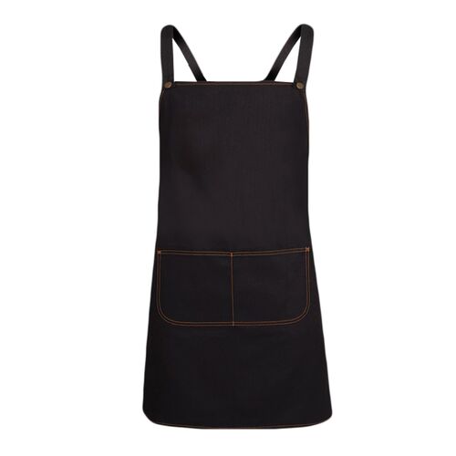 JB's  CROSS BACK DENIM APRON (WITHOUT STRAP) Thumbnail