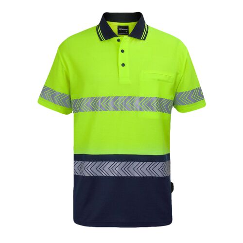 JB's HV S/S D+N C/BACK SEGMENTED TAPE POLO Thumbnail