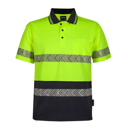 JB's HV S/S SEGMENTED TAPE POLO Thumbnail