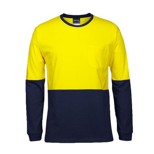 JB's HV L/S CREW NECK COTTON T-SHIRT Thumbnail