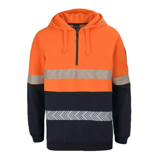 JB's HV (D+N) 1/2 ZIP SEGMENTED TAPE HOODIE Thumbnail