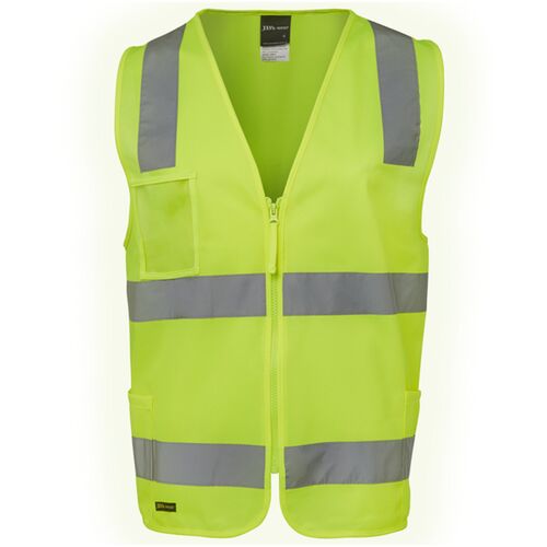 JB's HV (D+N) ZIP SAFETY VEST Thumbnail