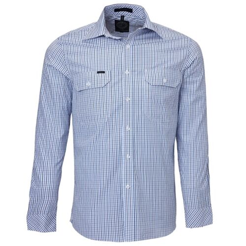 Ritemate Pilbara Mens Long Sleeve Check Shirt Thumbnail