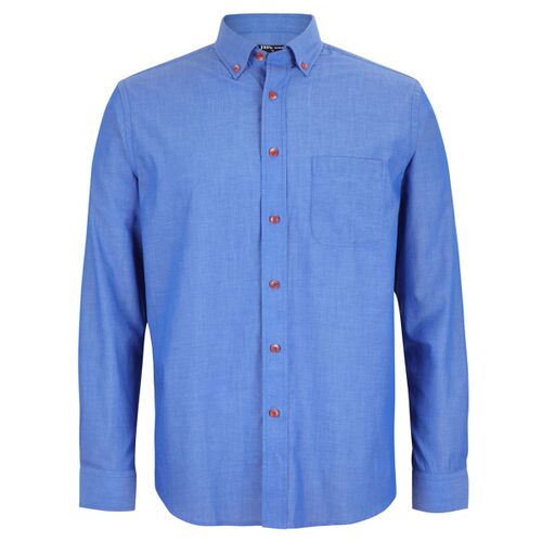 JB's L/S Indigo Chambray Shirt *Discontinued* Thumbnail