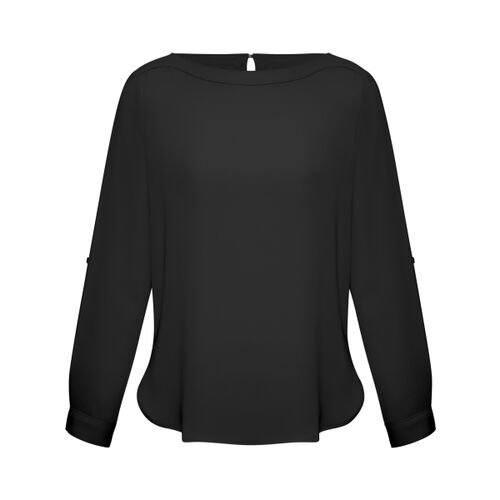 Biz Womens Madison Boatneck Top Thumbnail