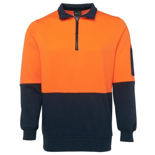 JB's Hi Vis 1/2 Zip Fleecy Thumbnail