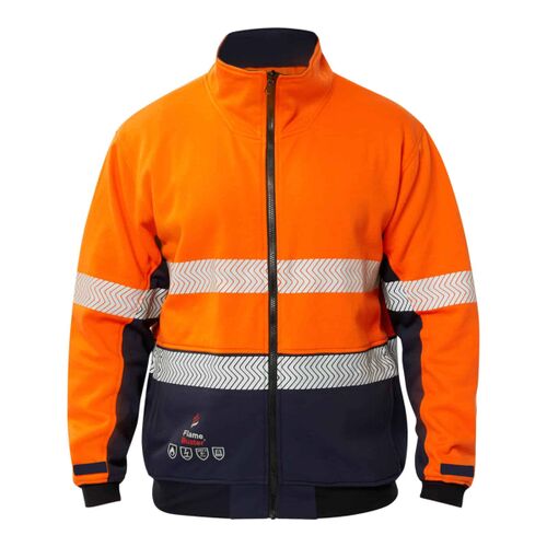Flamebuster FR Hi Vis Segmented Reflective Fleece Thumbnail