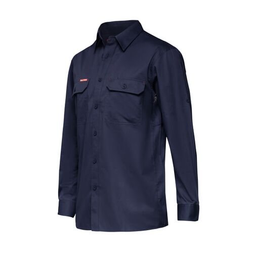 Hard Yakka Core Long Sleeve Lightweight Vented Cotton Shirt Thumbnail