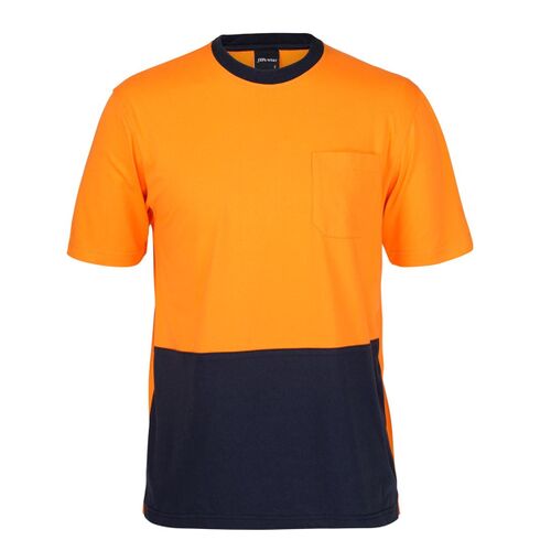 JB's Hi Vis Crew Neck Cotton T-Shirt Thumbnail