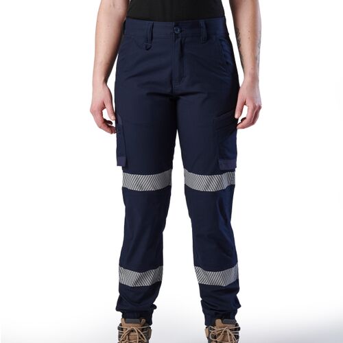 FXD Womens Reflective Cuffed Stretch Ripstop Work Pants Thumbnail
