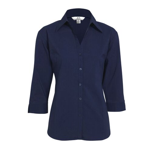 Biz Womens Metro 3/4 Sleeve Shirt Thumbnail