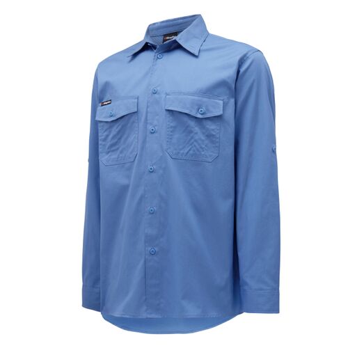 King Gee Workcool 2 Lightweight Ripstop Long Sleeve Work Shirt Thumbnail