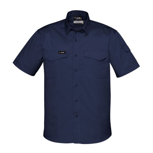 Syzmik Mens Rugged Cooling Short Sleeve Shirt Thumbnail