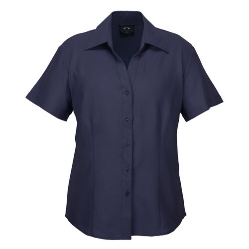Biz Womens Plain Oasis Short Sleeve Shirt Thumbnail