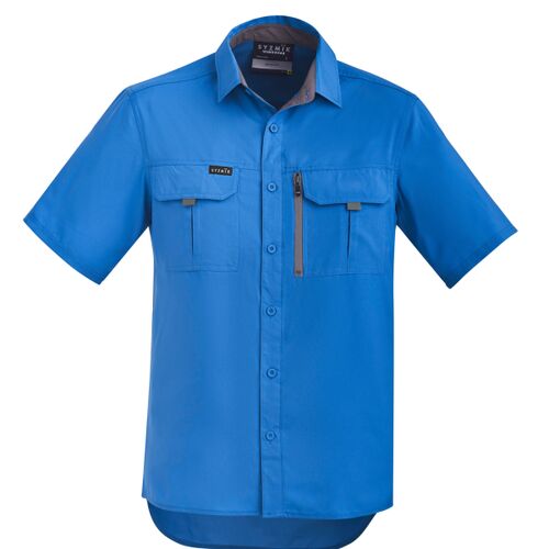 Syzmik Mens Outdoor Short Sleeve Shirt Thumbnail