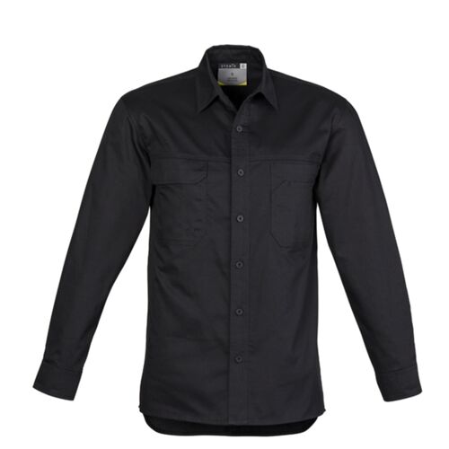 Syzmik Mens Lightweight Tradie Long Sleeve Shirt Thumbnail